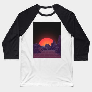 80s Vaporwave Retro Baseball T-Shirt